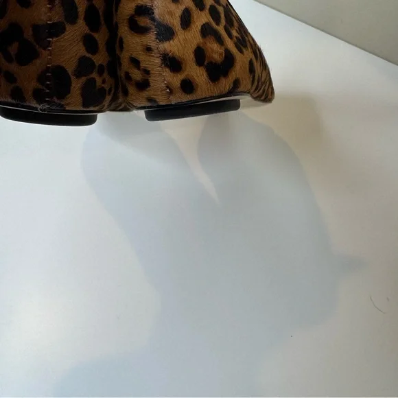 Sam Edelman Nori Flat size 6 Color Tan/Black Leopard Print NWOT - Picture 6 of 10